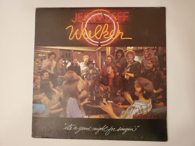 Jerry Jeff Walker It's a Good Night for Singin' vinyl record